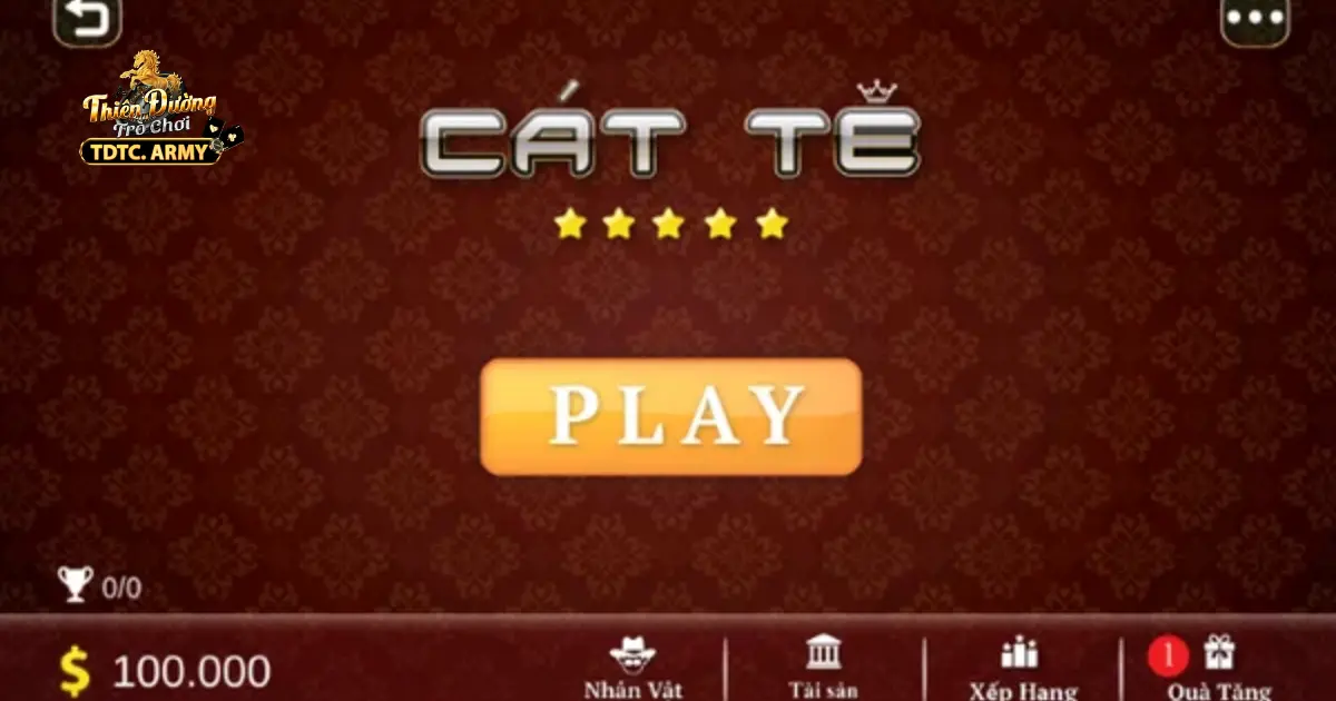 Các thể loại game bài Catte phổ biến