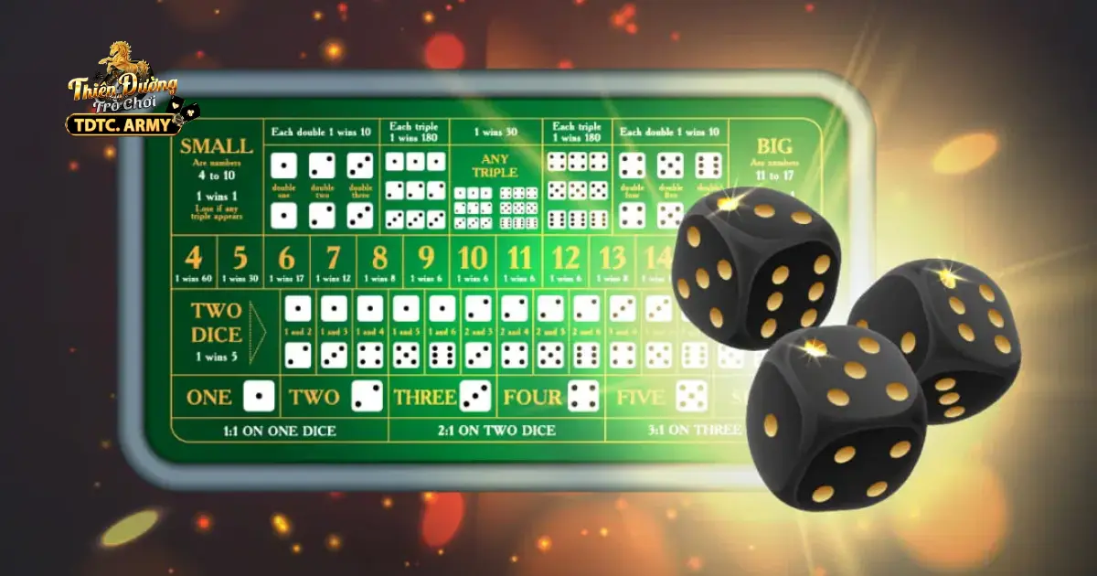 Cách đặt cược trong Sicbo