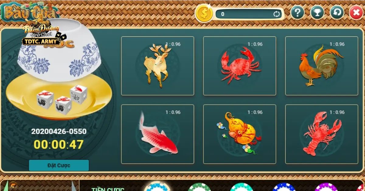 Mẹo đặt cược Bầu Cua Tài Xỉu giúp tối ưu lợi nhuận