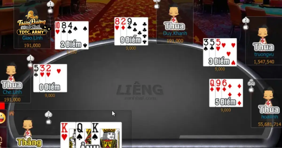 Mẹo đặt cược hợp lý khi chơi Liêng